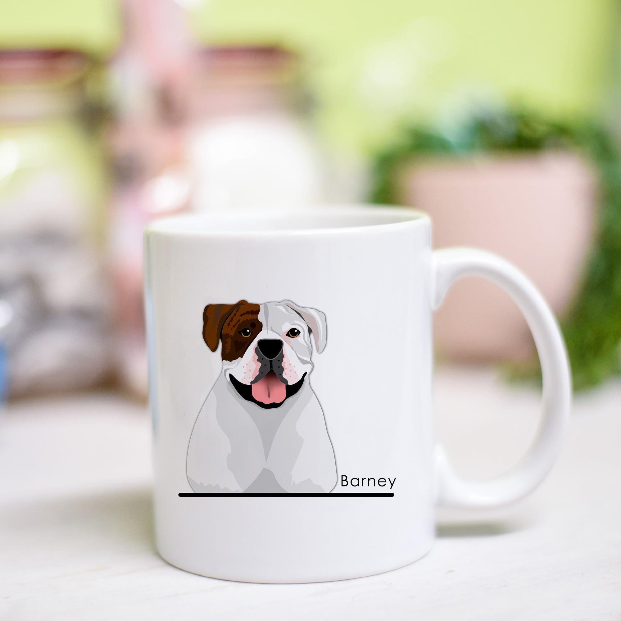 Cute Dog Mug - Personalise with their name