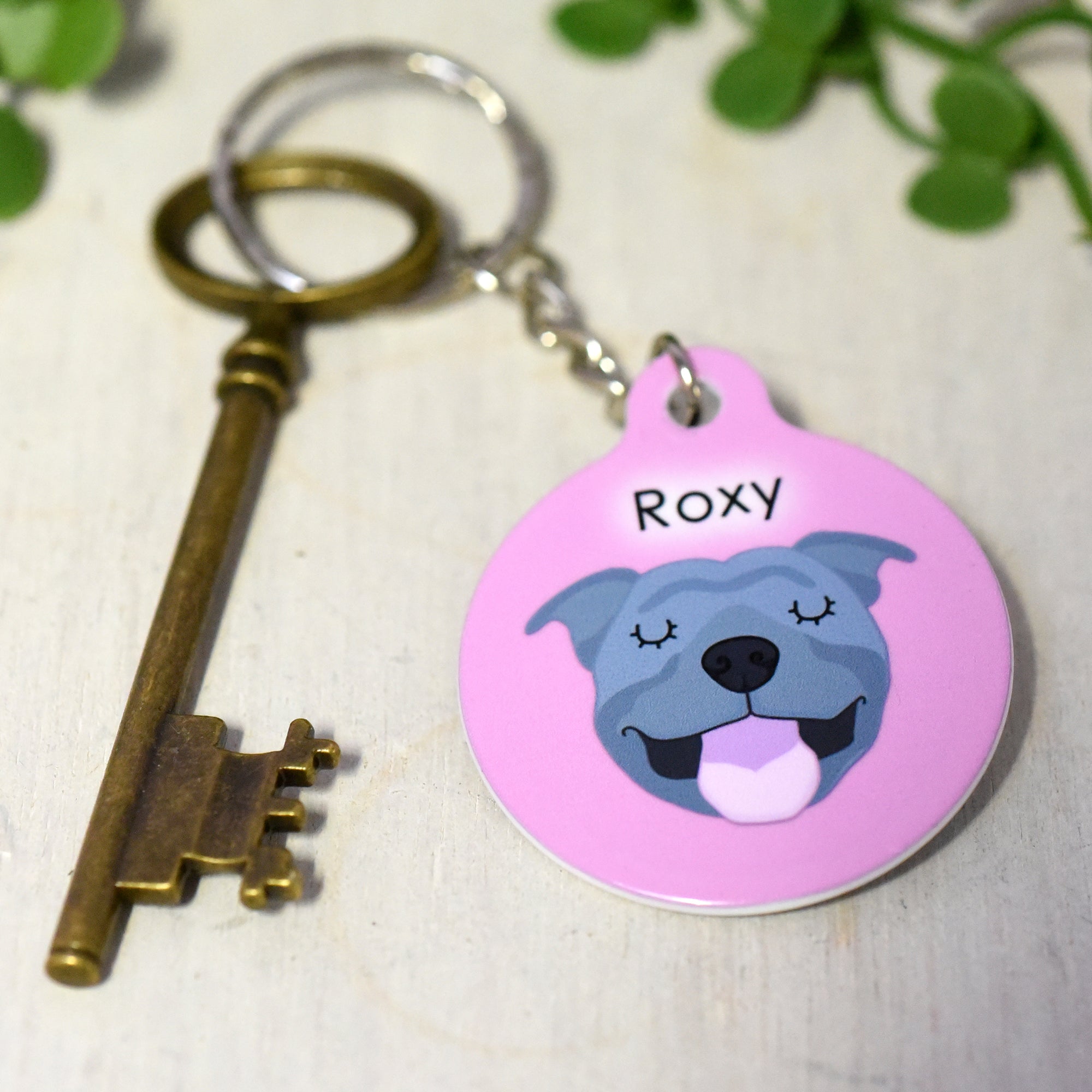 Personalised Dog Keyring