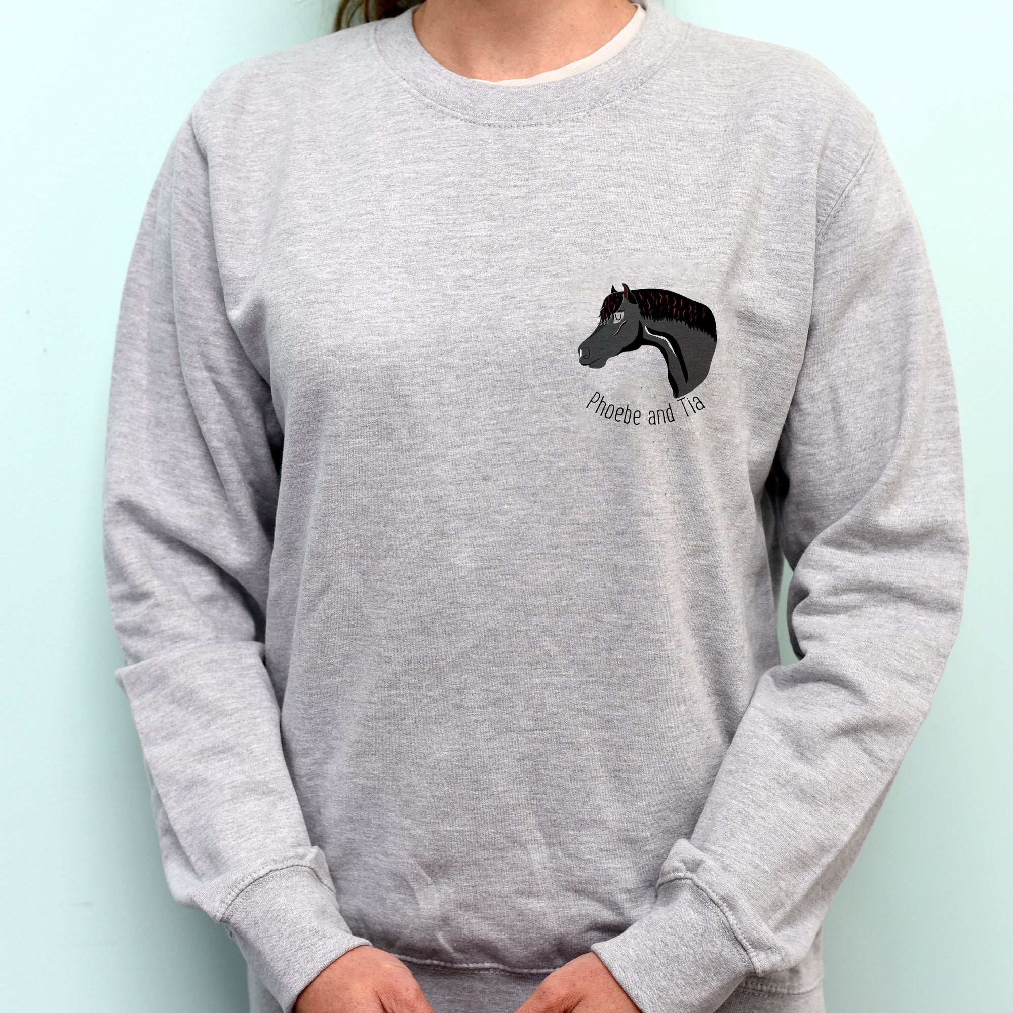 Personalised Horse and Rider Sweater