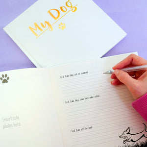 My Dog - Memory Book  - Hoobynoo - Personalised Pet Tags and Gifts
