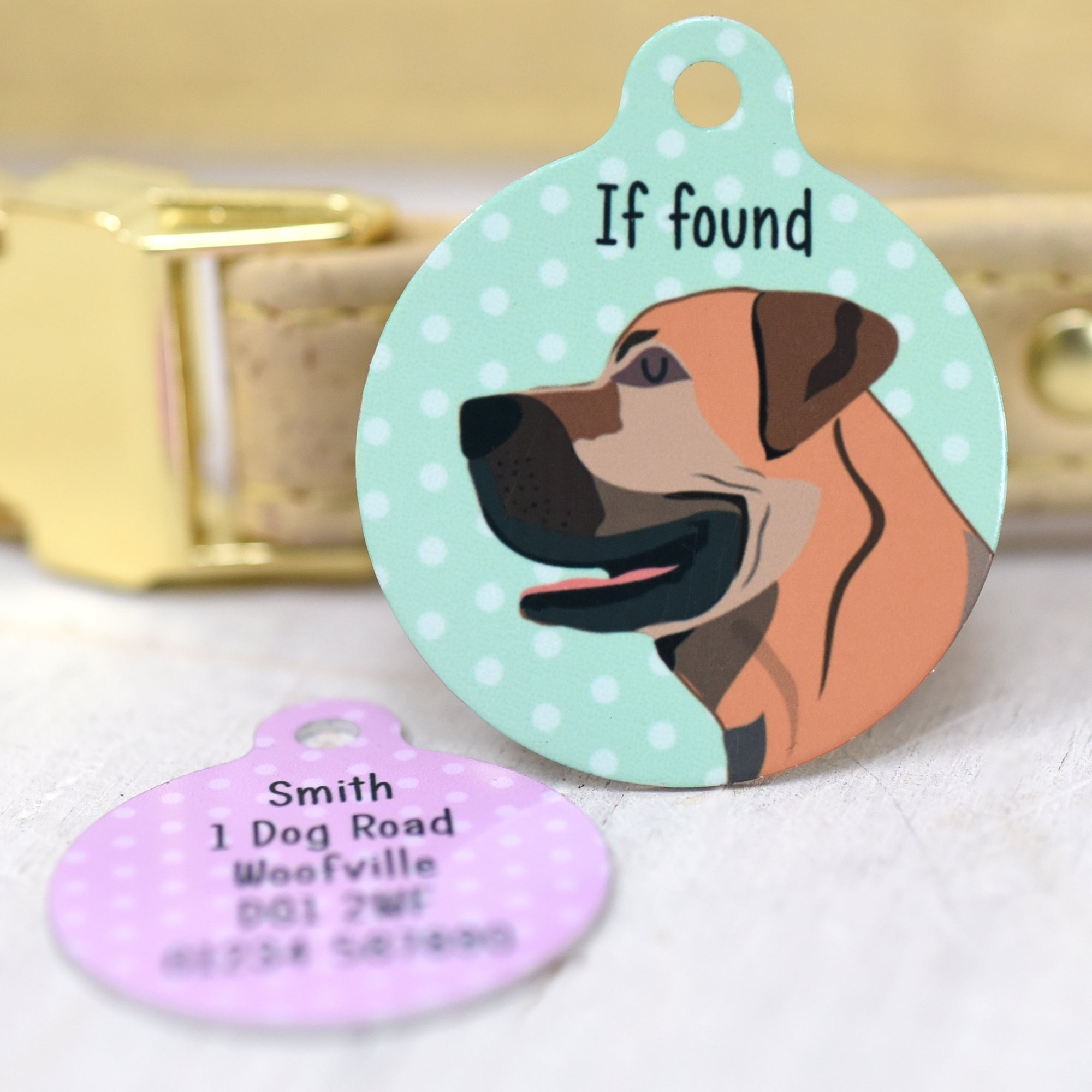 Boerboel Personalised Dog Tag
