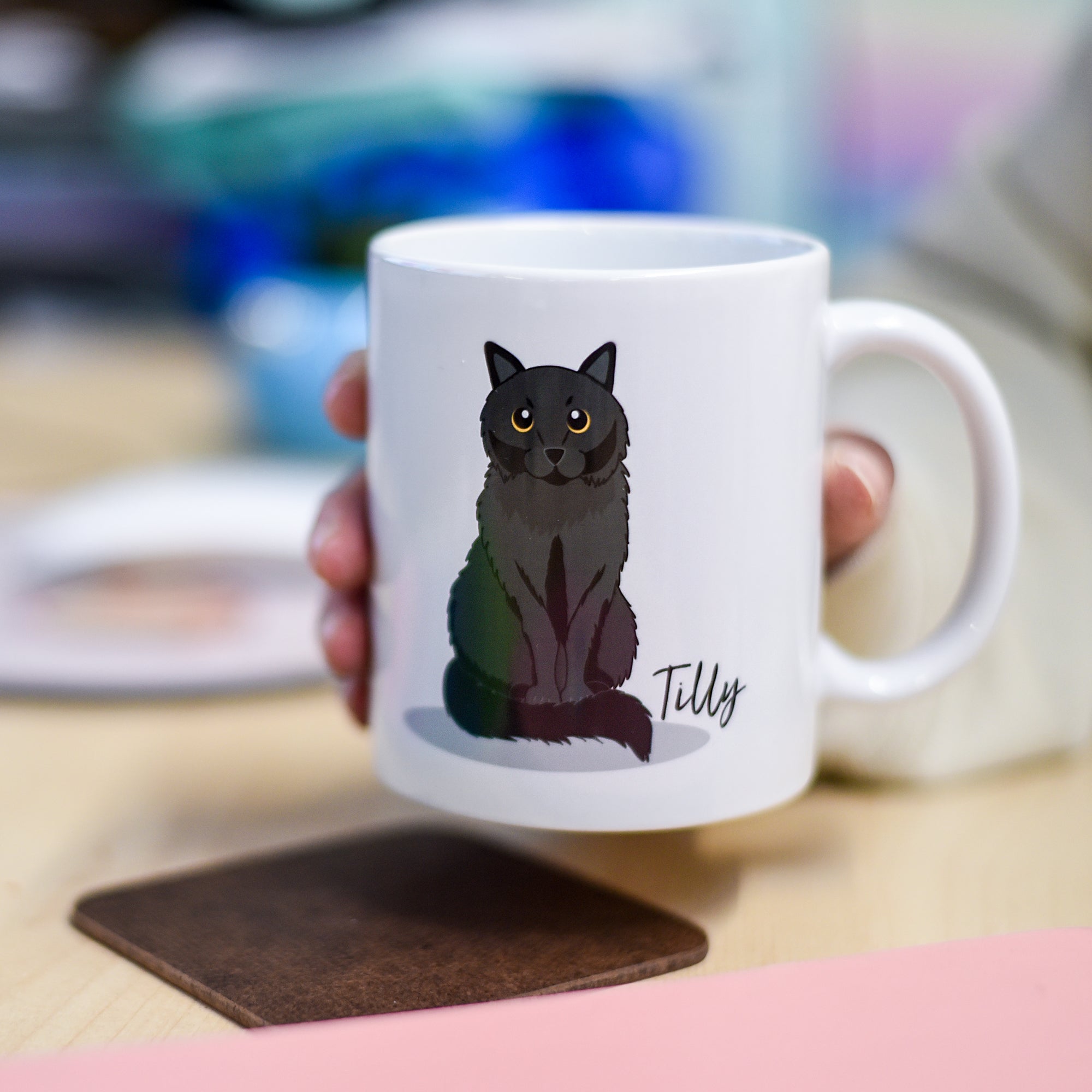 Personalised Cat Name Mug