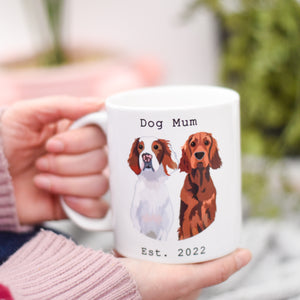 Personalised Dog Mum Est. Mug