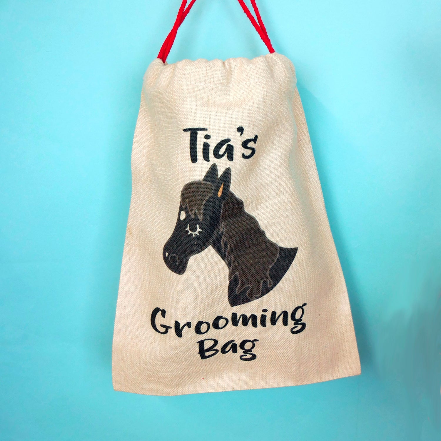Personalised Horse Grooming Bag  - Hoobynoo - Personalised Pet Tags and Gifts
