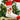 Personalised Santa Cat Christmas Present Stocking