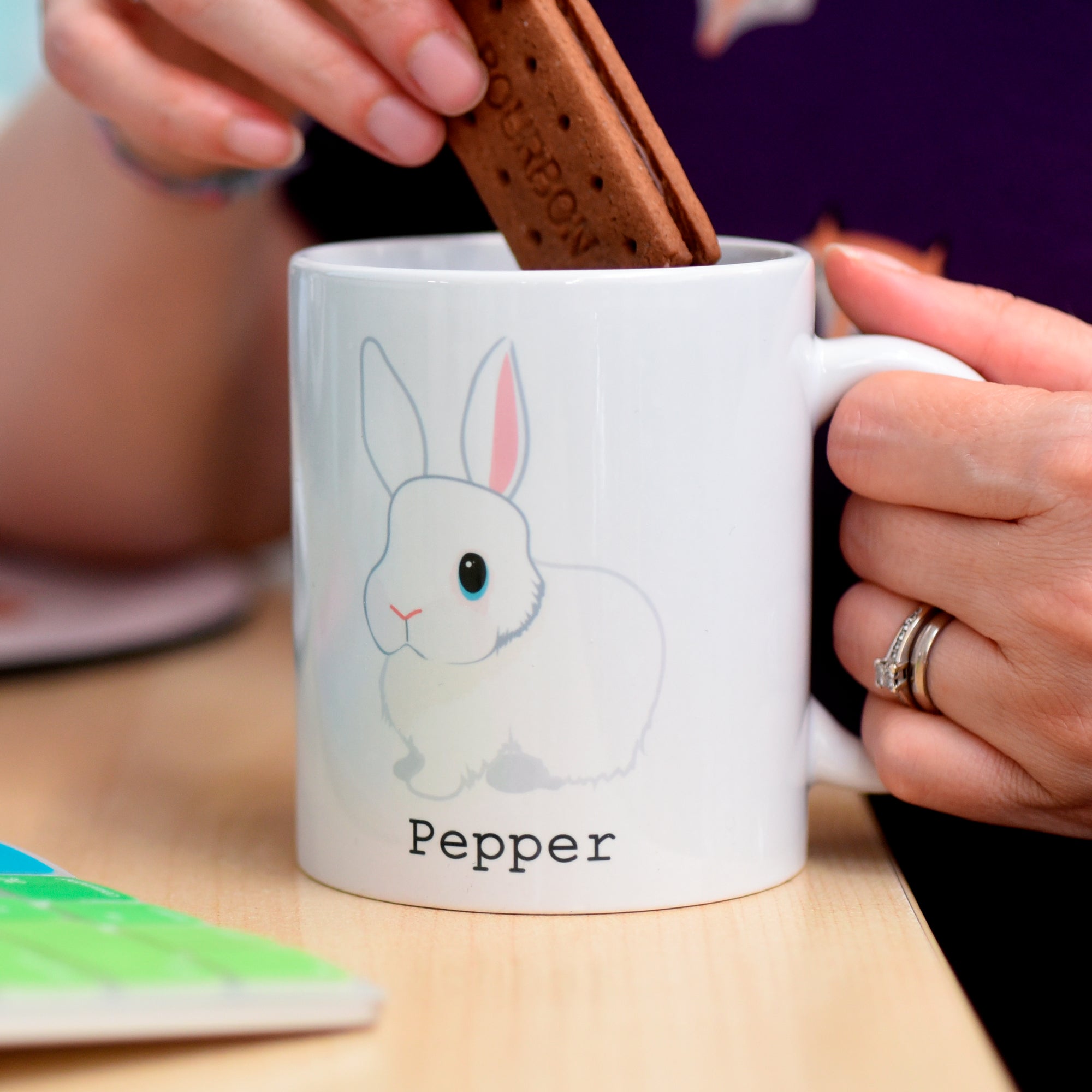 Personalised Rabbit Mug