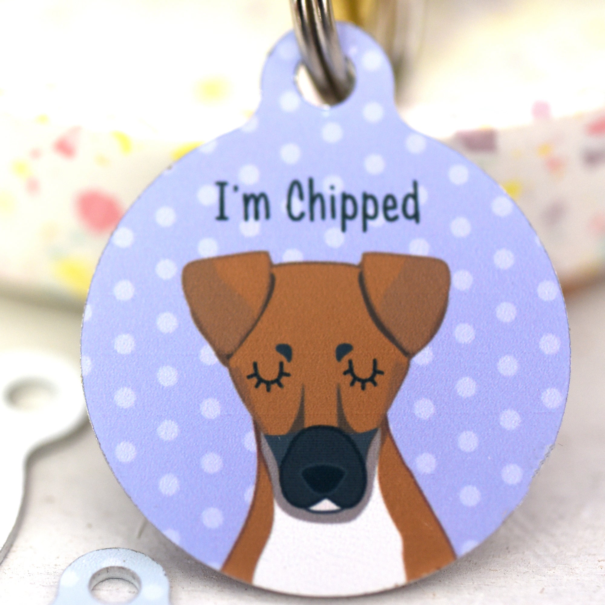 Plummer Terrier Personalised Dog ID Tag