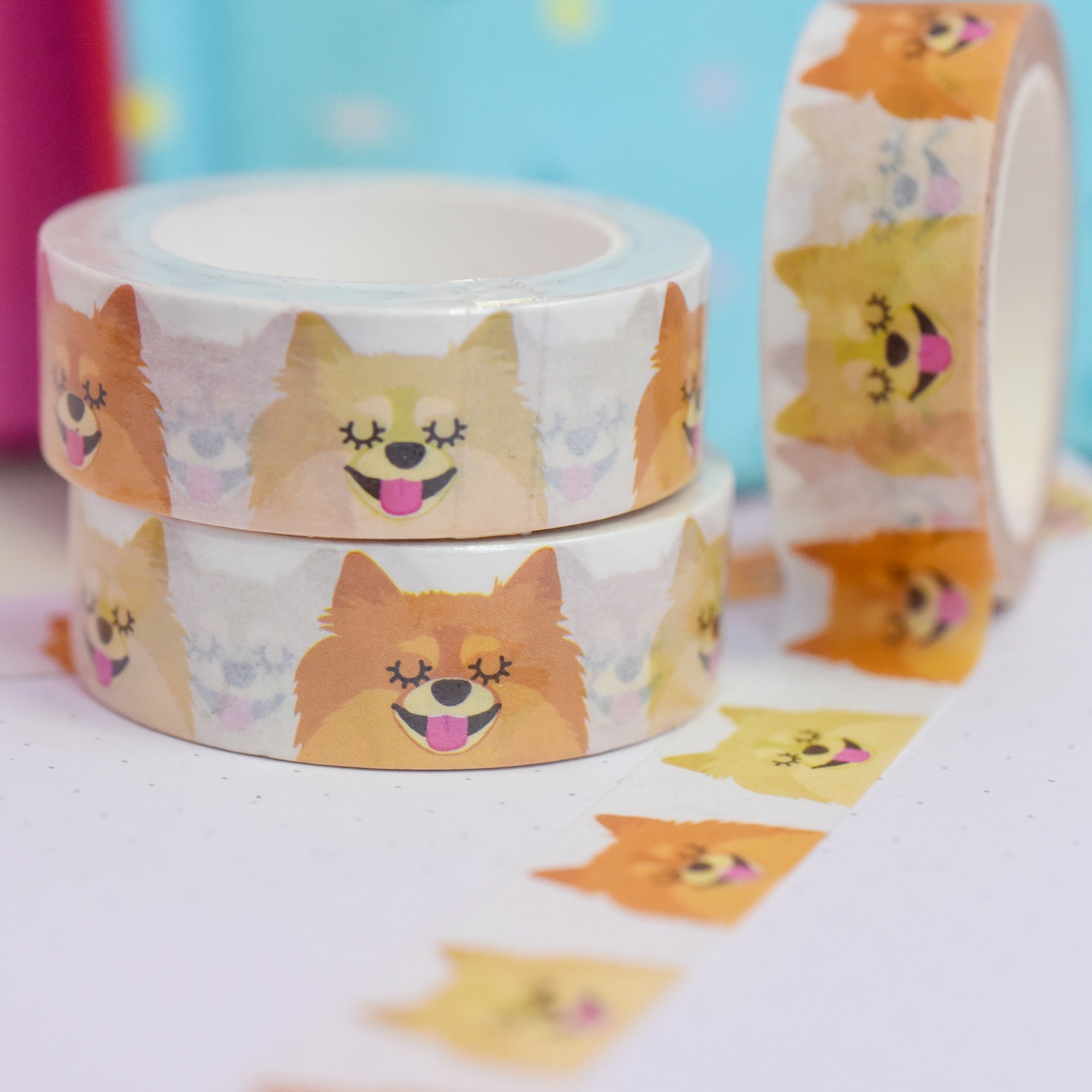 Pomeranian Washi Tape