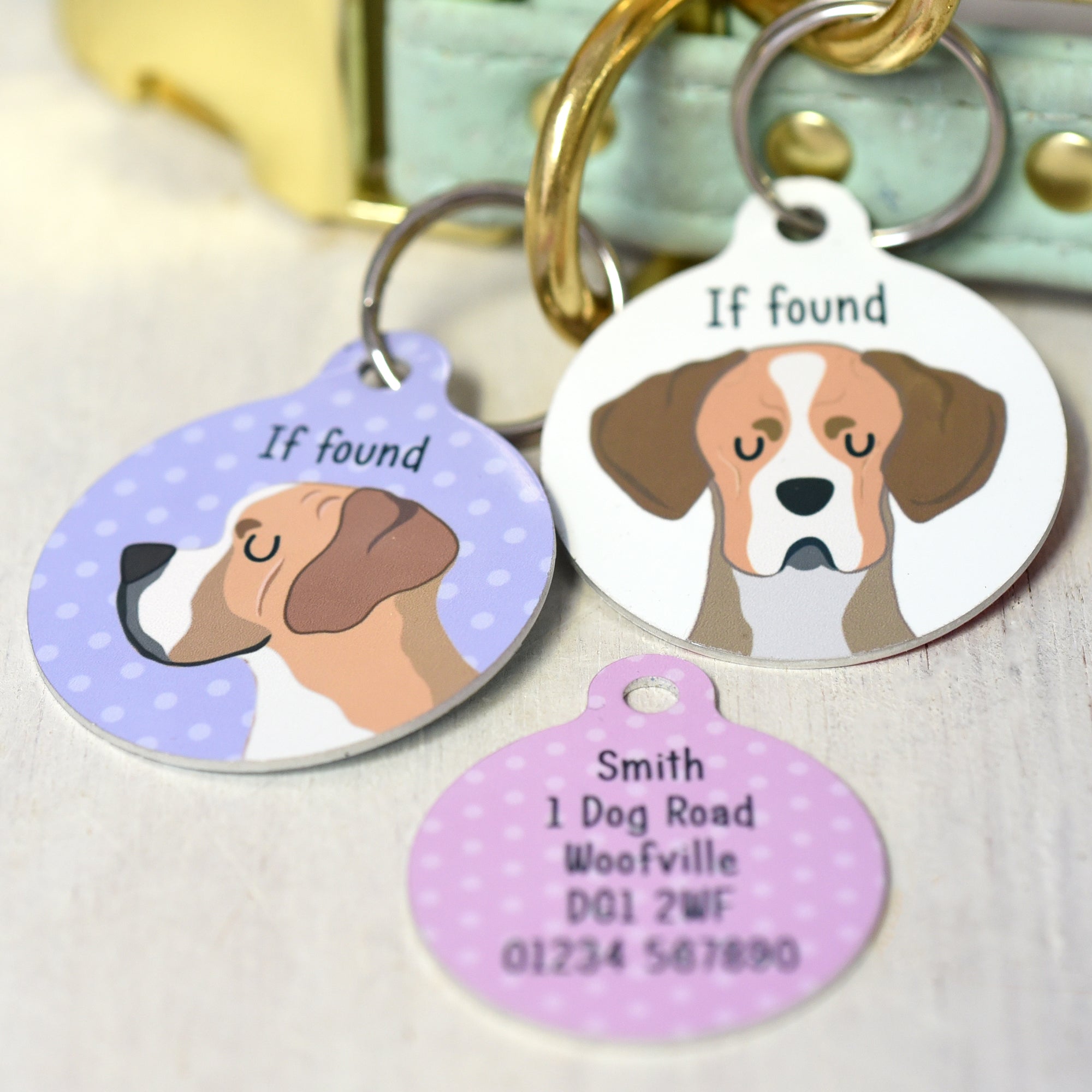 Portuguese Pointer Personalised Dog ID Tag