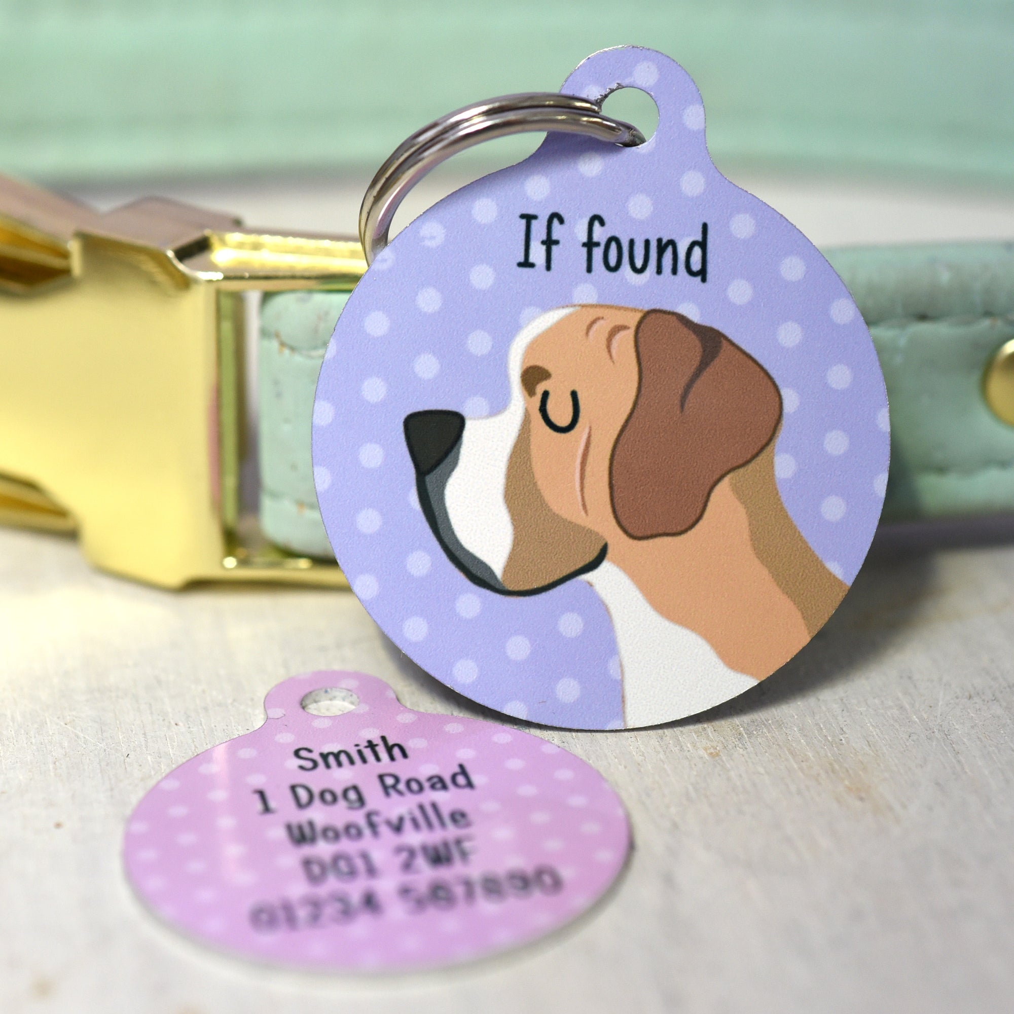 Portuguese Pointer Personalised Dog ID Tag