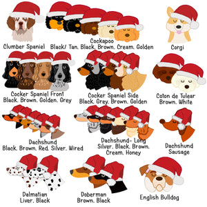 Santa Paws Christmas Sack Personalised (463223)  - Hoobynoo - Personalised Pet Tags and Gifts