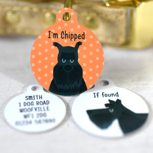 Personalised Scottish Terrier Dog Tag