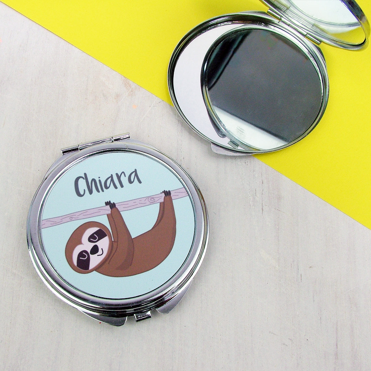 Sloth Compact Mirror
