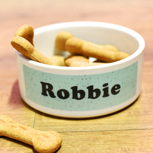 Personalised Pet Bowl - Speckled