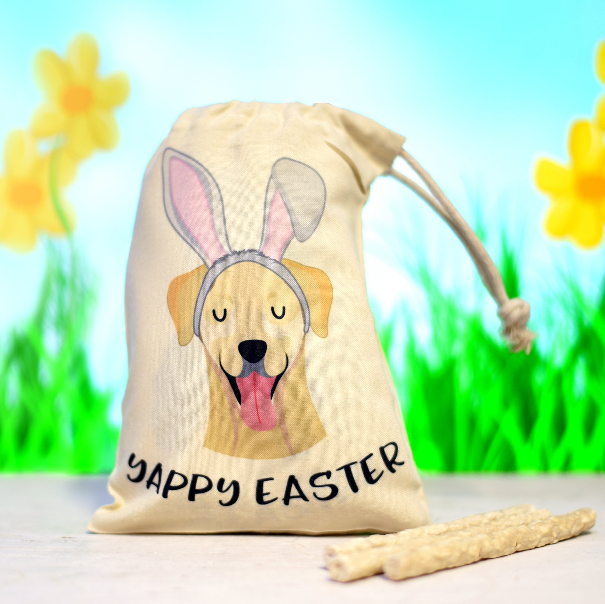 Yappy Easter Dog treat training bag